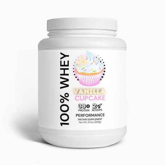 100% Whey Protein Isolate (Vanilla Cupcake)